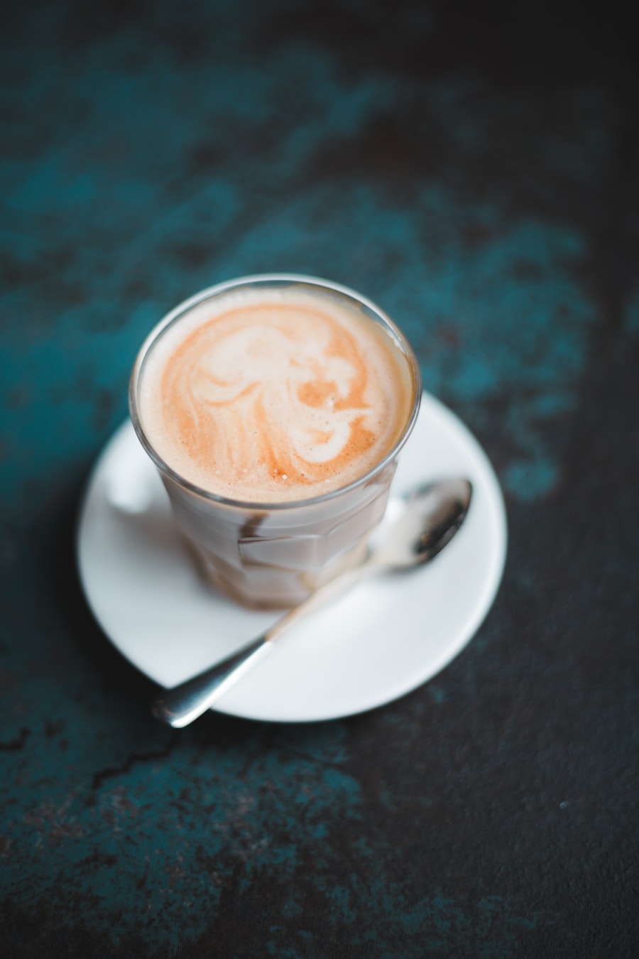 うに色のカフェオレ